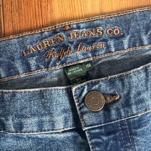 Lauren Jeans Co Ralph Lauren Straight Leg Jeans Size 18W Medium Wash